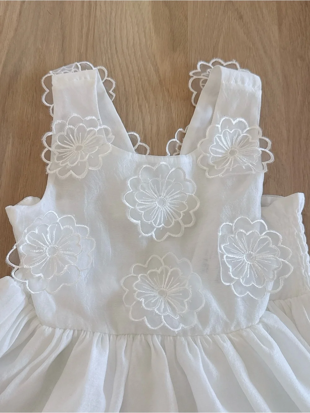 NWT Laura Ashly 3D Floral Embellished Dress Boutique Birthday Special Occasion